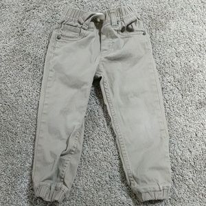 3T Levi Boy's Khaki Jogger Pants